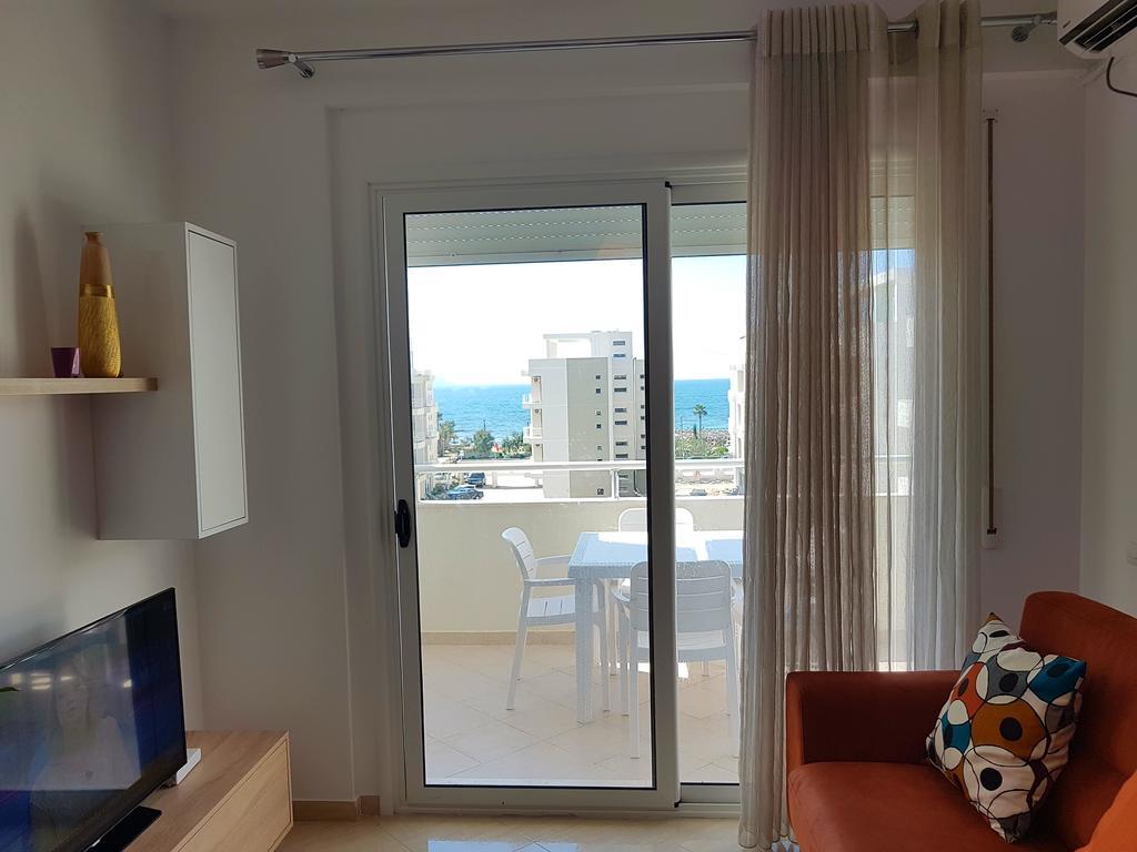 Flori Beach Apartment Radhima Kültér fotó