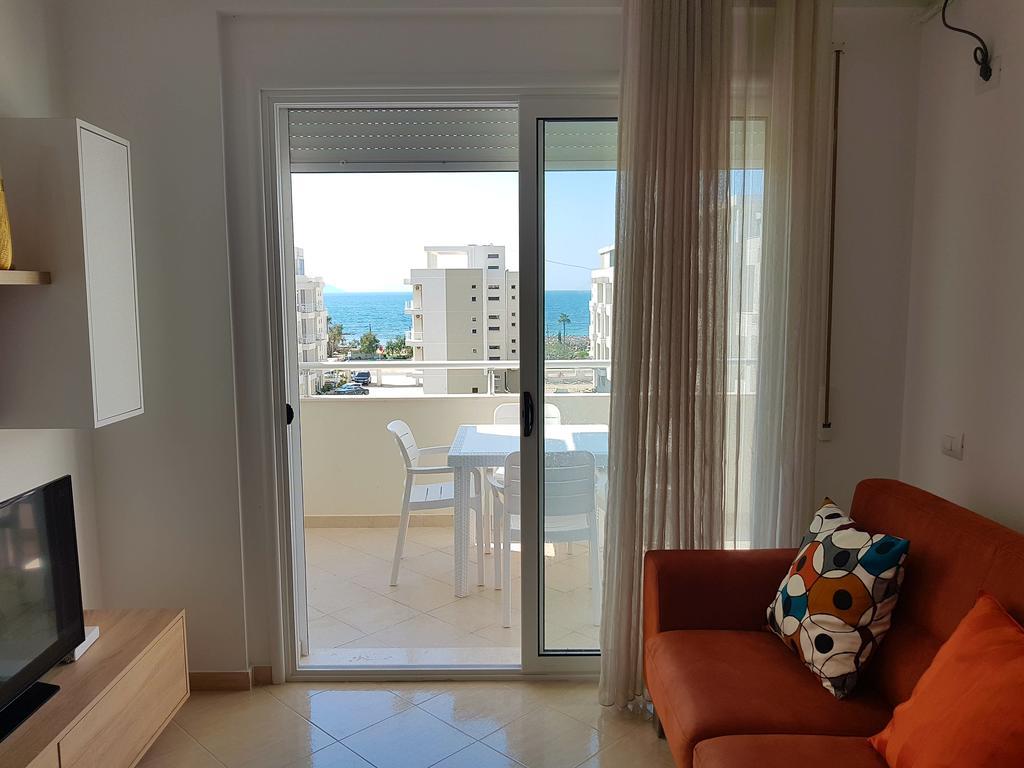 Flori Beach Apartment Radhima Kültér fotó